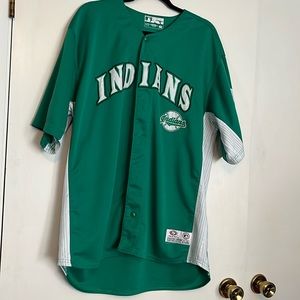 Saint Patty’s Day Cleveland Indians Baseball Jersey.